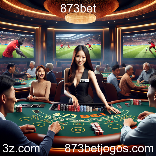Experiência Imersiva nos Cassinos Ao Vivo da 873bet